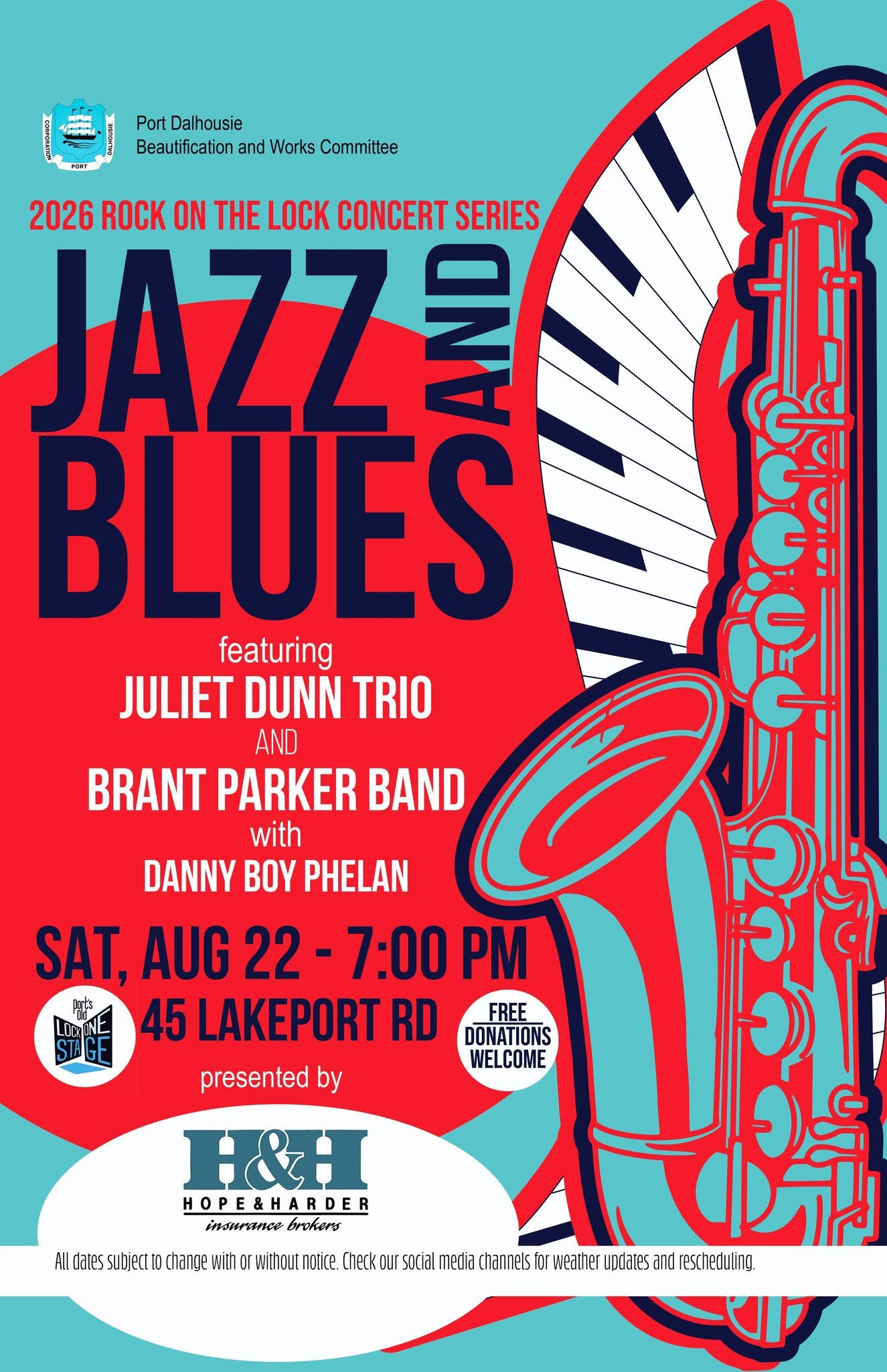 Rock on the Lock: Jazz and Blues