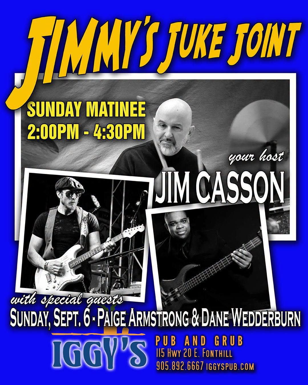 Jimmy's Juke Joint with Paige Armstrong & Dane Wedderburn