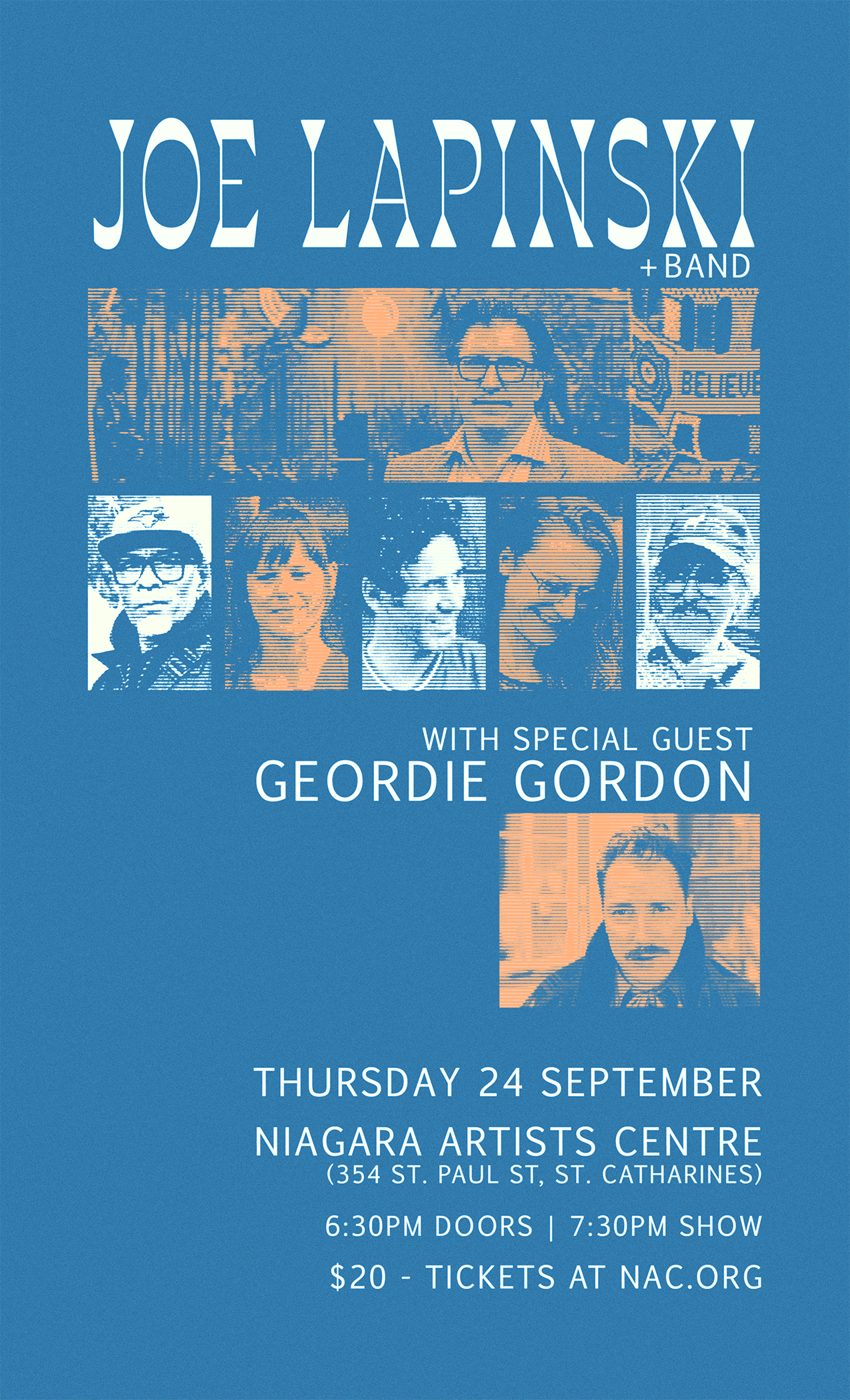 Joe Lapinski + Band with special guest Geordie Gordon