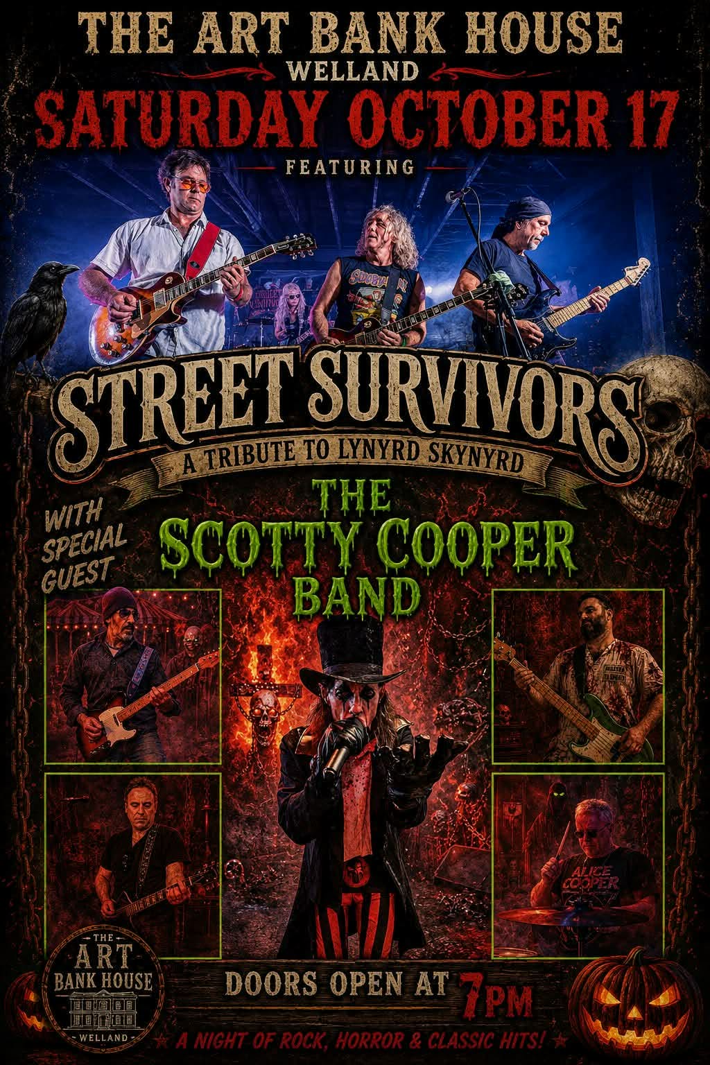 Street Survivors w/special guests The Scotty Cooper Band