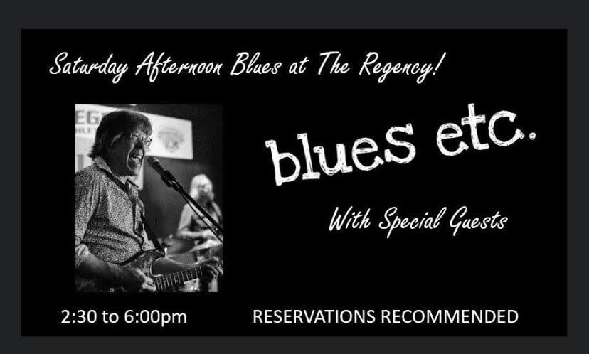 Saturday Afternoon Blues at The Regency current poster
