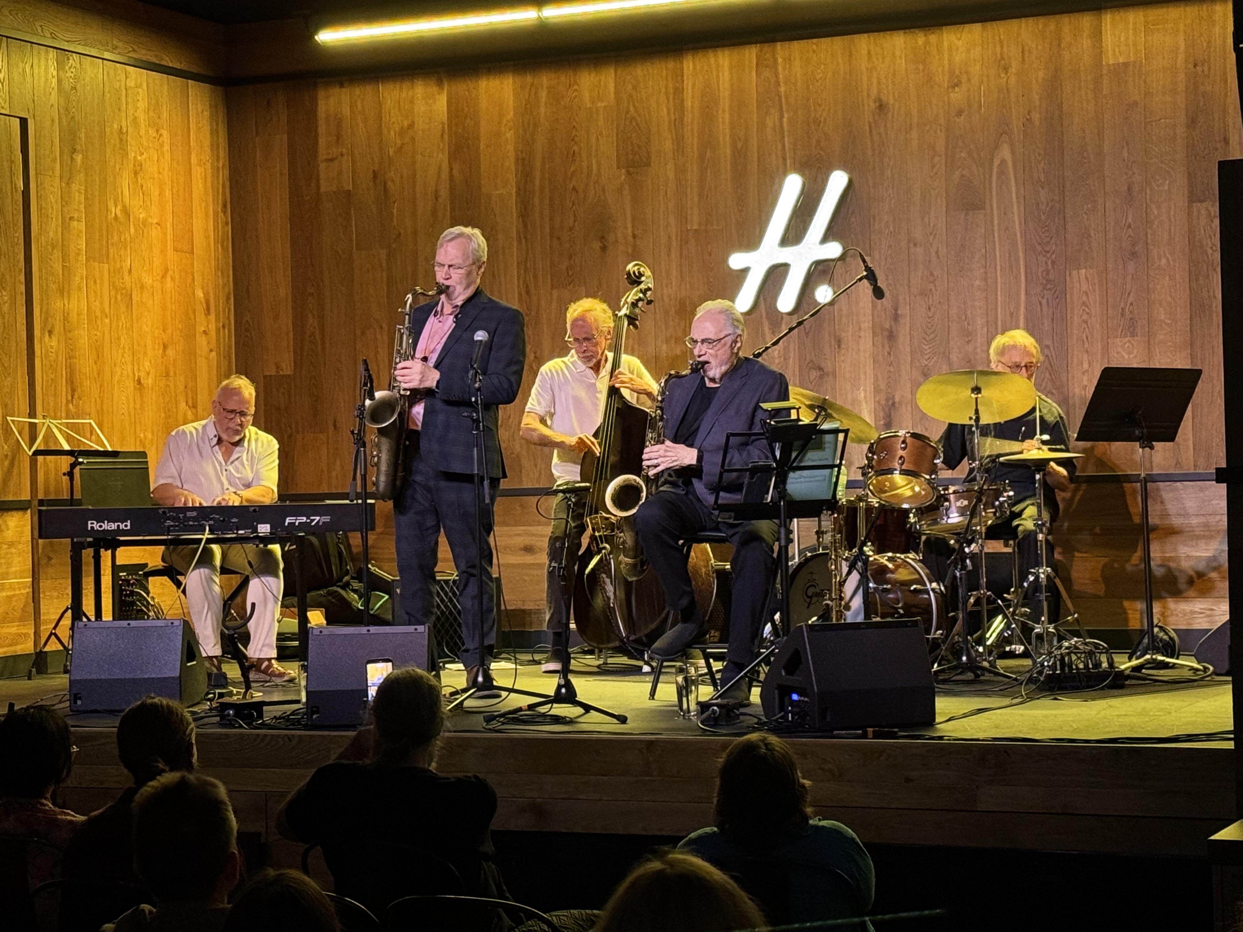 Pat LaBarbera, Brian Dickinson, Neil Swainson, Kirk MacDonald and Terry Clarke explore the music of John Coltrane at Helliwell Hall