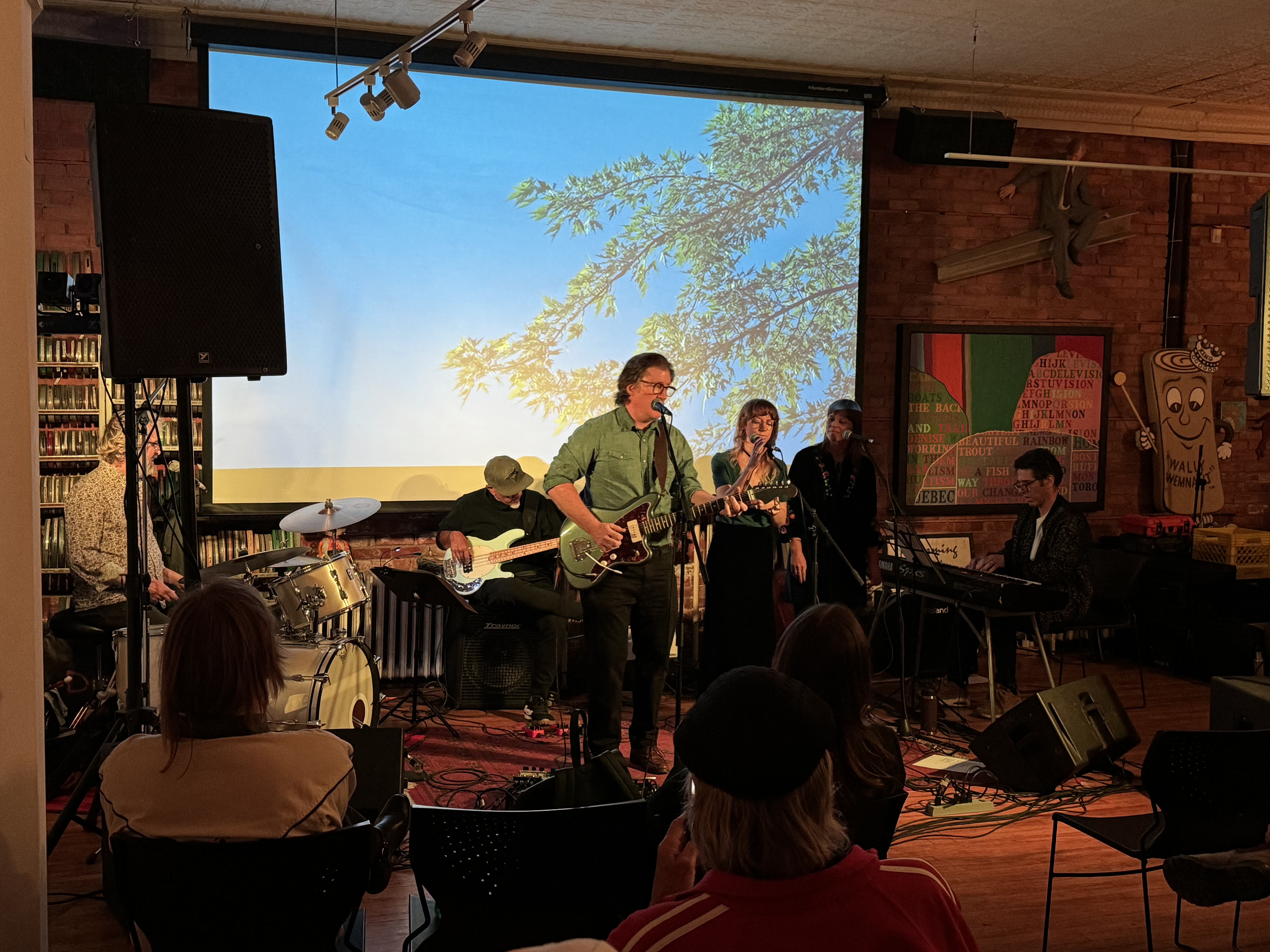 Joe Lapinski + Band at Niagara Artists Centre & Wally Wemnant