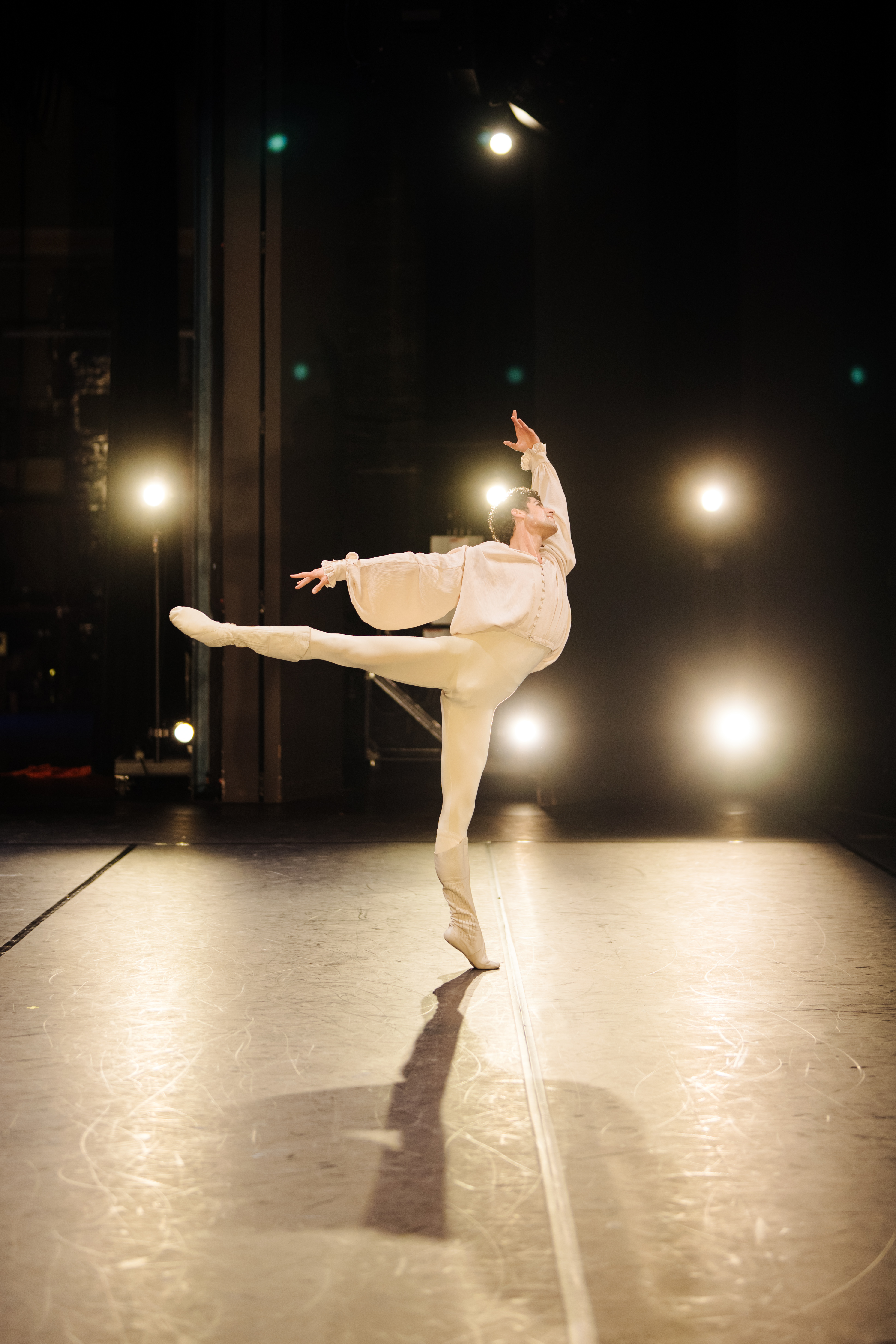 Keaton Leier in Romeo and Juliet.