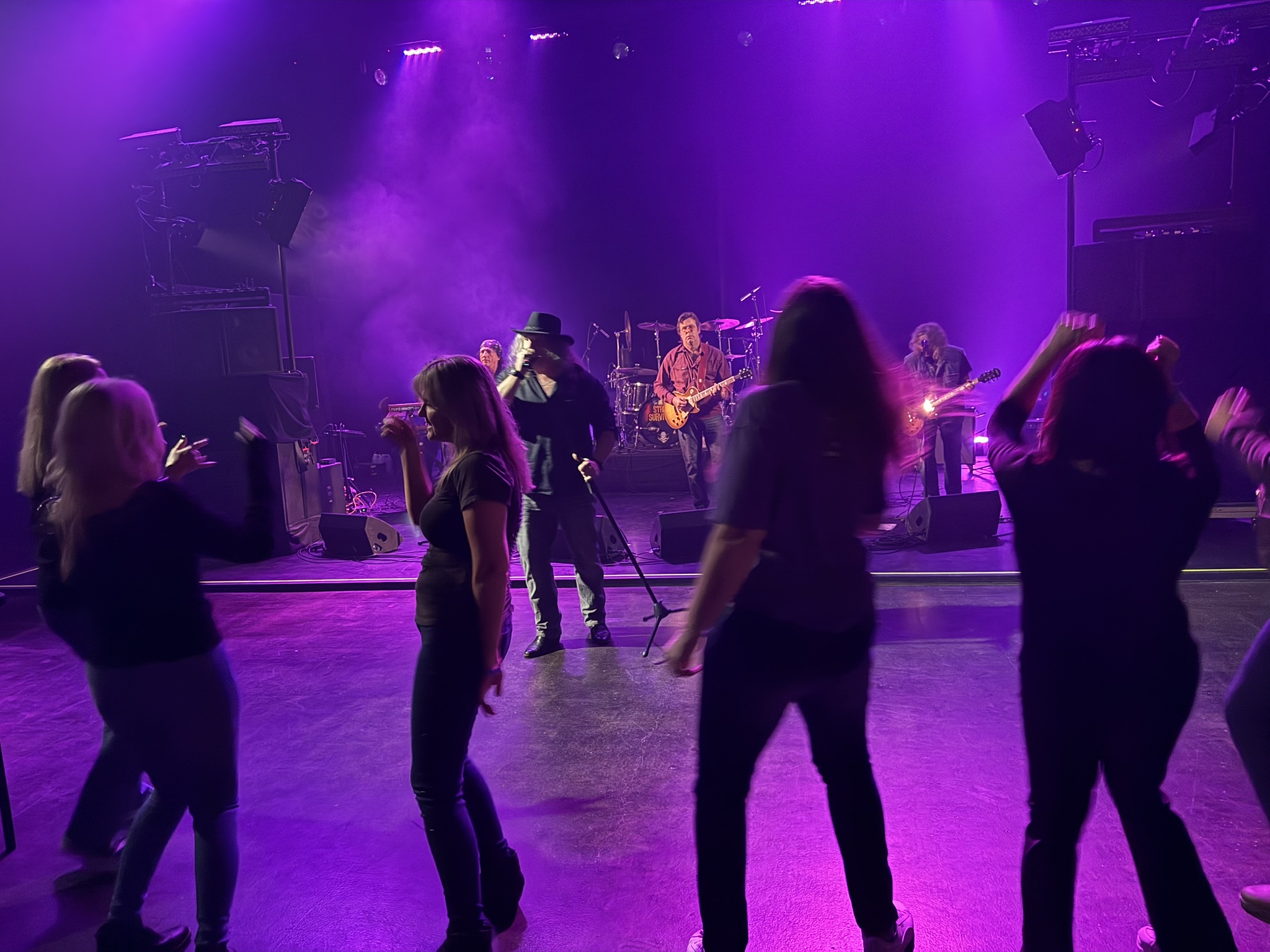 Street Survivors keep the dance floor busy at The Bank Art House.